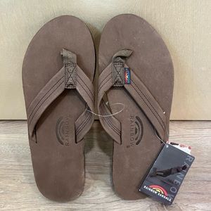 Brown Rainbow Sandals Brand New Size XL
